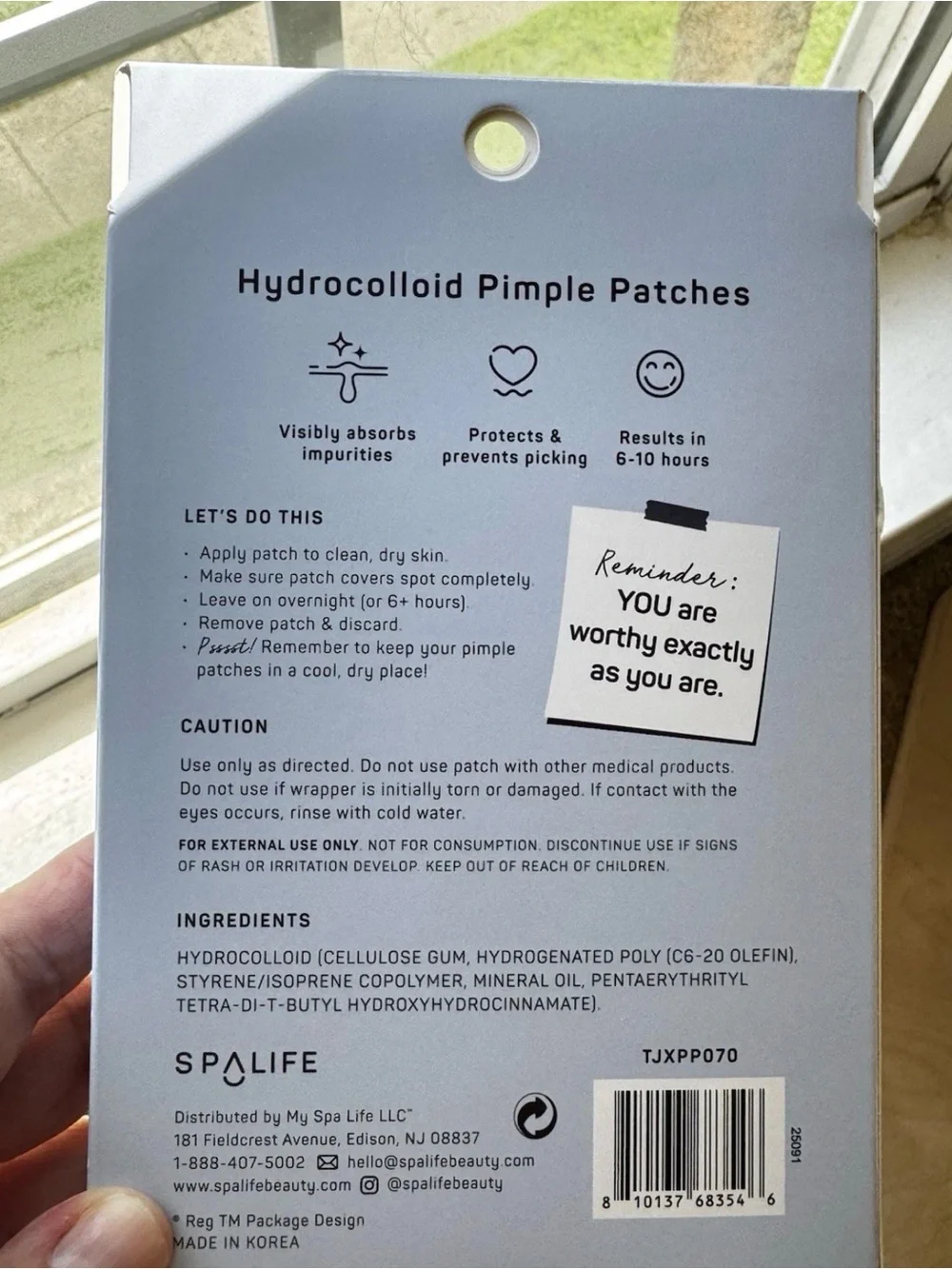 SpaLife Sole Seekers Pimple Patches - 2 Pack Hydrocolloid Acne Treatment